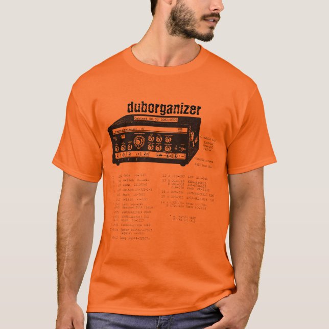 Camiseta t duborganizer (Frente)