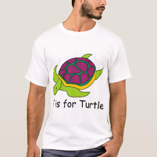 Camiseta T é para a tartaruga