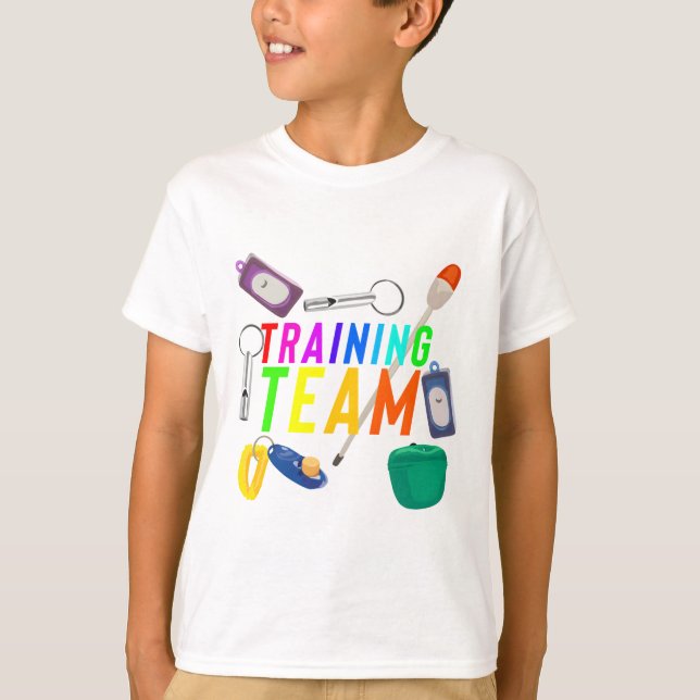 Camiseta T é para Equipe de Treinamento (Frente)