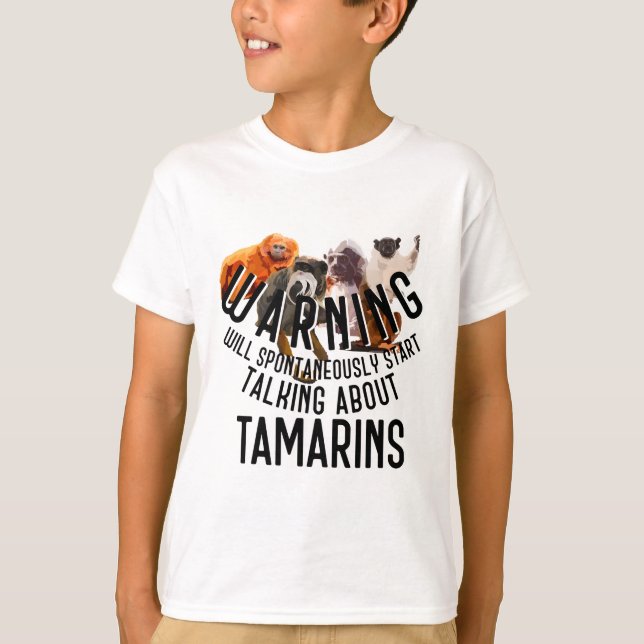 Camiseta T é para Tamarin (Frente)