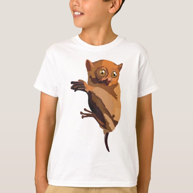 Camiseta T é para Tarsier (Frente)