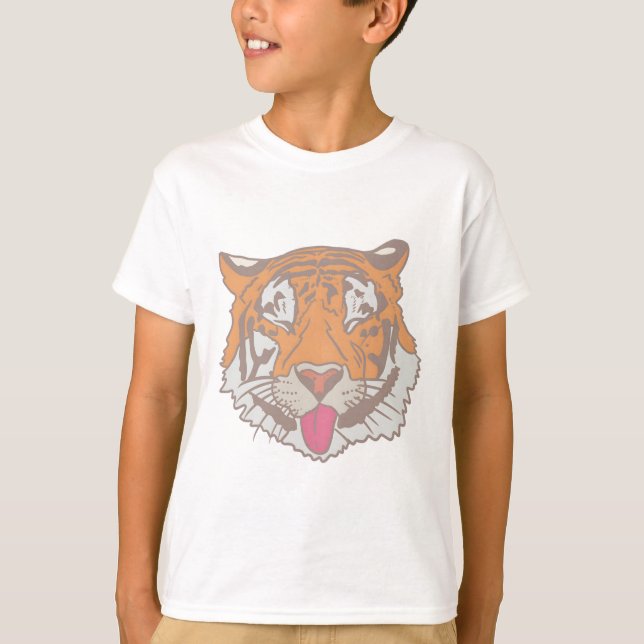 Camiseta T é para Tiger (Frente)
