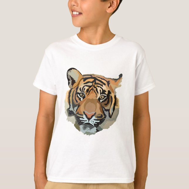 Camiseta T é para Tiger (Frente)