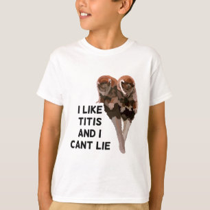 Camiseta T é para Titi Monkey