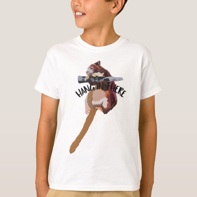 Camiseta T é para Tree Kangaroo (Frente)