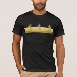 Camiseta T egípcio do costume das pirâmides da mamã dos