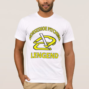Camiseta T em ferradura americano básico de Lengend