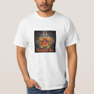 Camiseta T encarnado de Joe dos homens