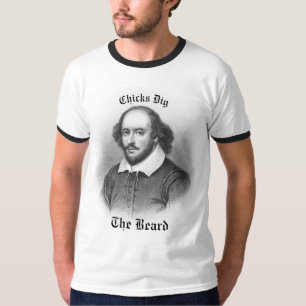 Camiseta T engraçado da campainha de Shakespeare