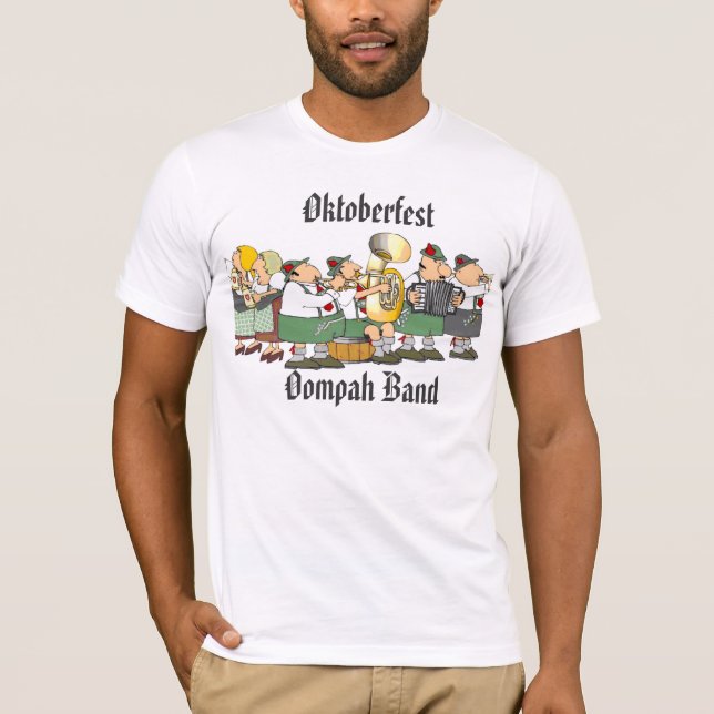 Camiseta T engraçado do ` s dos homens de banda de (Frente)