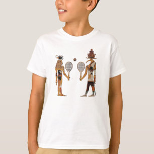 Camiseta T engraçado do tênis dos deuses de Egipto antigo