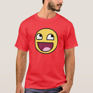 Camiseta T épico do adulto da cara