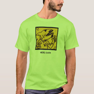 Camiseta T épico do Estar-Tubarão de Webcomic