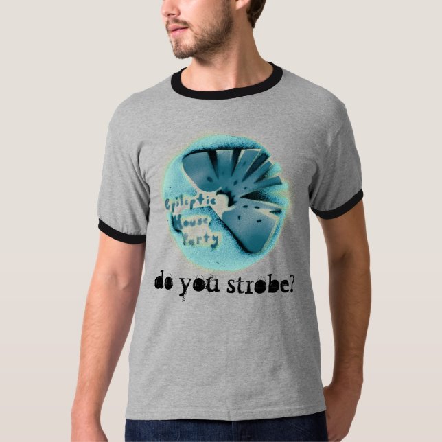 Camiseta T Epileptic das caras (Frente)