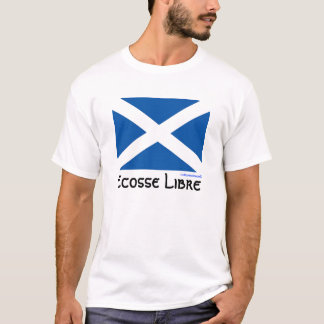 Camiseta T escocês da independência de Ecosse Libre
