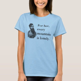 Camiseta T farpado da senhora