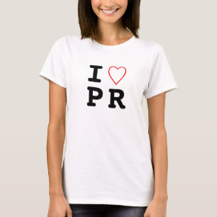 Camiseta T feminino de TPR "mim fotorreceptor do coração 