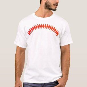 Camiseta T furtivo com pontos vermelhos