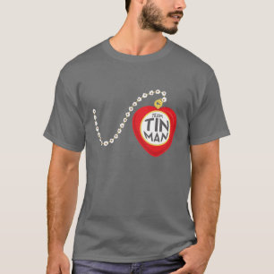 Camiseta T genérico do homem da lata da equipe