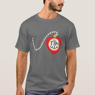 Camiseta T genérico do homem da lata da equipe