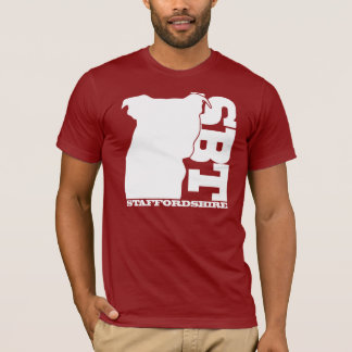 Camiseta T gráfico de SBT - Staffordshire bull terrier