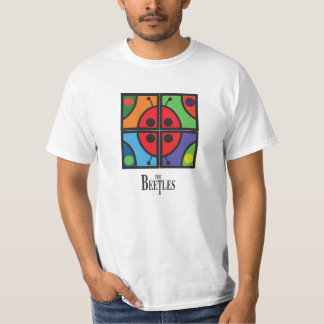 Camiseta "T gráfico do valor dos besouros"