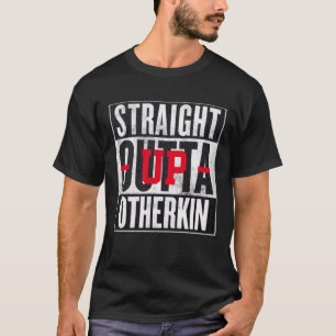 Camiseta T gráfico engraçado reto de Outta Otherkin