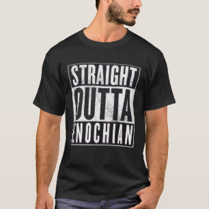 Camiseta T gráfico oculto reto de Outta Enochian
