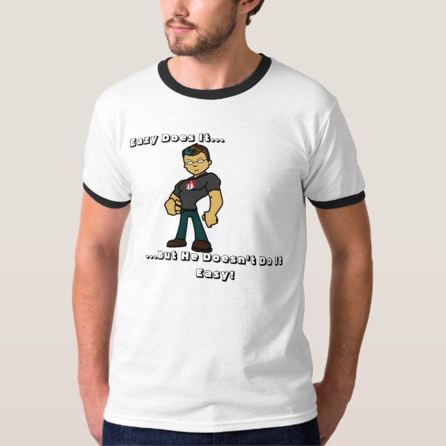 Camiseta T grande da campainha de Eazy (Frente)