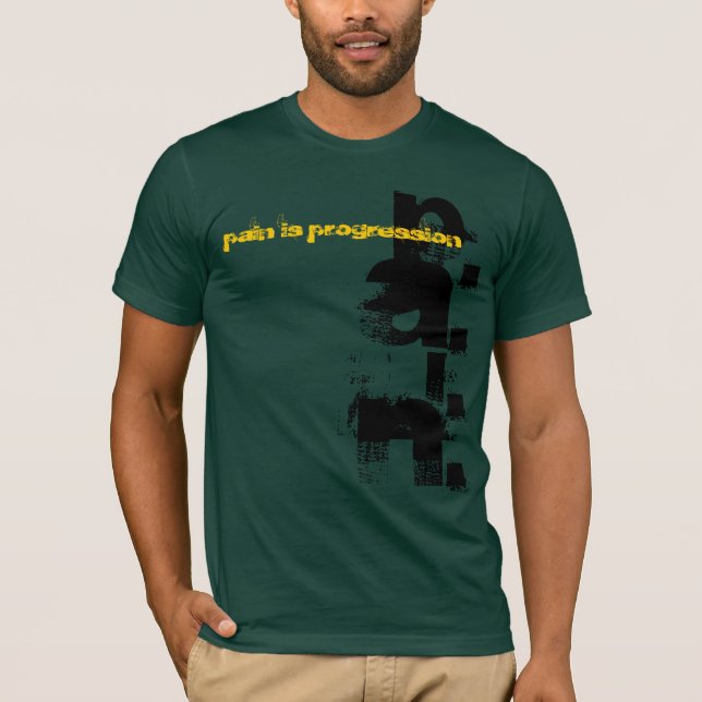 Camiseta T grande da dor (Frente)