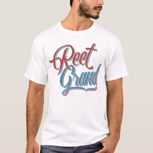 Camiseta T grande do dialecto do calão de Reet Yorkshire