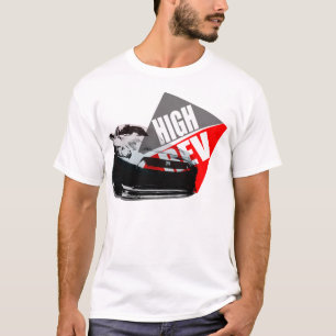 Camiseta T GTR do logotipo da hora