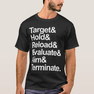 Camiseta T.H.R.E.A.T. Atirada Militar Sniper