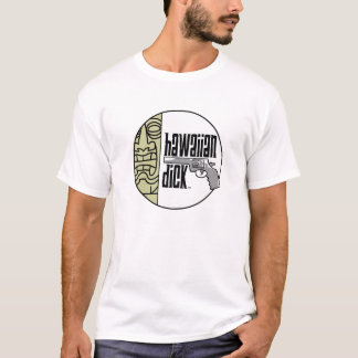 Camiseta T havaiano do basebol do pau