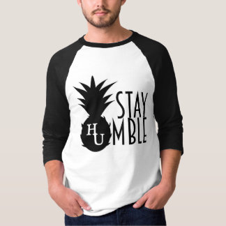 Camiseta T humilde do basebol da estada