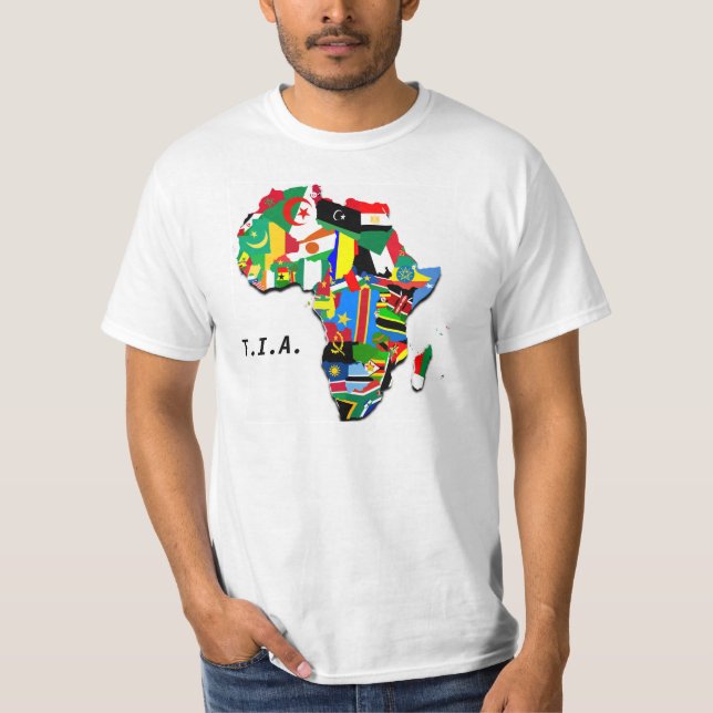 Camiseta T.I.A. Design do mapa (Frente)