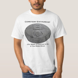 Camiseta T II do entusiasta do cemitério