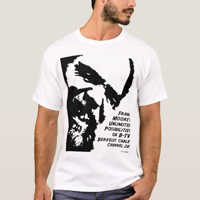 Camiseta T ilimitado das possibilidades de Frank Moore (Frente)