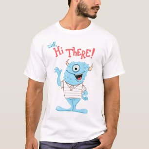 Camiseta T impressionante do monstro