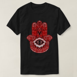 Camiseta T Indie do gráfico da arte do símbolo vermelho de