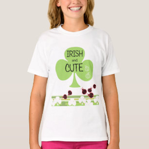 Camiseta T irlandês e bonito