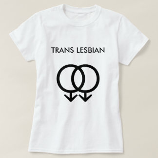 Camiseta T lésbica oficial do orgulho do transporte