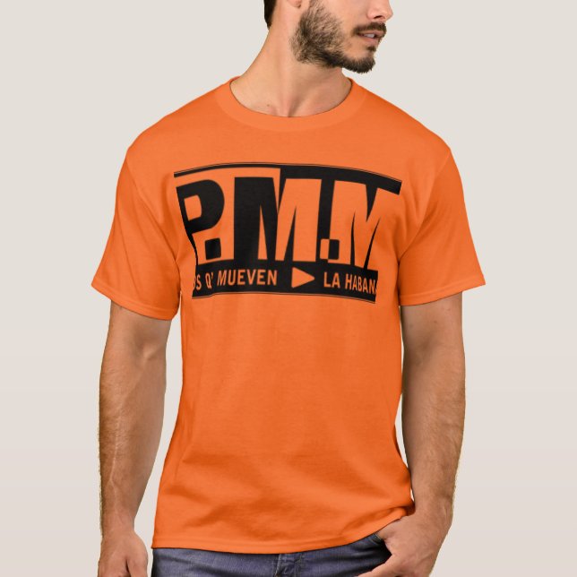 Camiseta T liso do PMM (Frente)