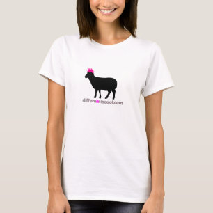 Camiseta T longo da Capa das ovelhas negras