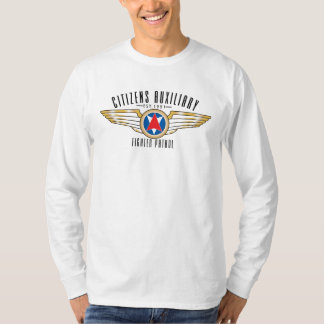 Camiseta T longo da Capa de CAFP