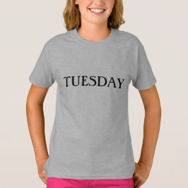 Camiseta T longo da Capa de terça-feira