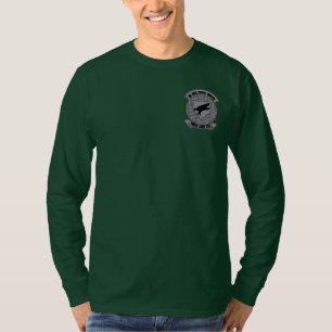 Camiseta T longo da Capa dos "FALCÕES" de VMFA AW-533