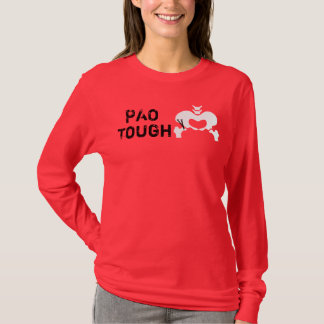 Camiseta T longo resistente da luva de PAO