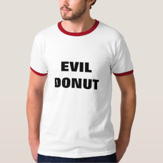 Camiseta T mau da moeda de um centavo da rosquinha