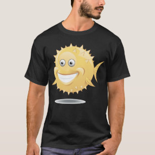 Camiseta T-Merda viva do edun preto com ícone do OpenBSD de